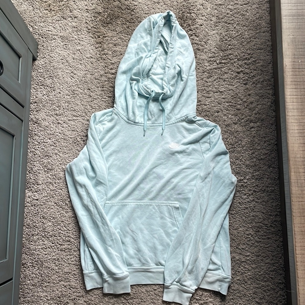 Light weight blue Nike sweatshirt- size medium